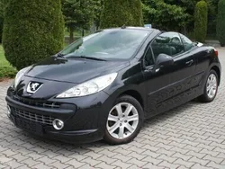 Czarny Używany 2008 Peugeot 207 CC Kabriolet | 14 900 zł (Dość drogi)