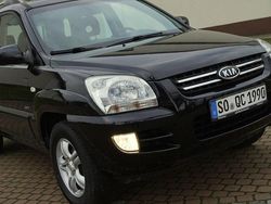 Czarny Używany 2007 Kia Sportage Active SUV | 27 900 zł (Drogi)