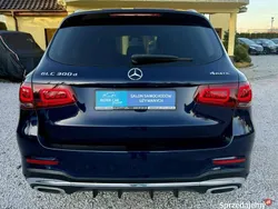 Granatowy Używany 2021 Mercedes GLC300 AMG line SUV | 159 900 zł (Dobra cena)