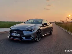 Szary Używany 2017 Infiniti Q60 Coupe | 110 000 zł