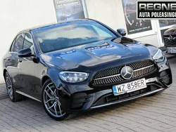 Czarny Używany 2021 Mercedes E220 AMG Sedan/Limuzyna | 175 900 zł