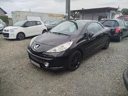 Czarny Używany 2008 Peugeot 207 Kabriolet | 13 500 zł