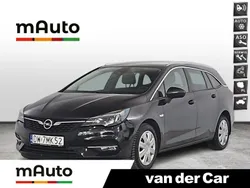 Czarny Używany 2021 Opel Astra Elegance Kombi | 49 900 zł (Dość drogi)