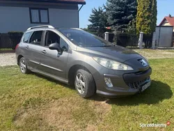 Szary Używany 2008 Peugeot 308 Kombi | 11 500 zł (Dość drogi)
