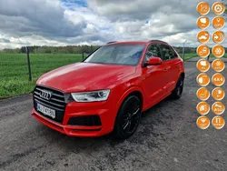 Czerwony Używany 2017 Audi Q3 Competition SUV | 89 900 zł