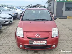 Bordowy Używany 2006 Citroën C2 Hatchback | 8900 zł (Drogi)