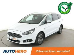 Czarny Używany 2019 Ford S-MAX S Minivan | 63 900 zł (Uczciwa cena)