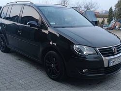 Czarny Używany 2009 VW Touran Minivan | 17 900 zł (Uczciwa cena)