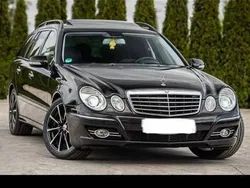 Czarny Używany 2008 Mercedes E220 Avantgarde Kombi | 25 500 zł