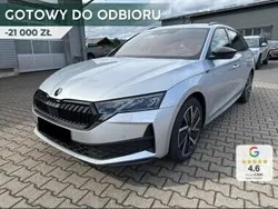 Srebrny Nowe 2025 Skoda Octavia SportLine Kombi | 169 150 zł (Uczciwa cena)