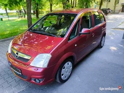 Bordowy Używany 2006 Opel Meriva Minivan | 7900 zł (Uczciwa cena)