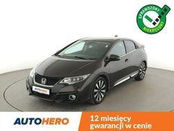 Czarny Używany 2015 Honda Civic Sport Hatchback | 54 500 zł (Dość drogi)