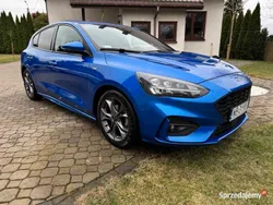 Niebieski Używany 2018 Ford Focus ST-Line Hatchback | 52 000 zł (Drogi)