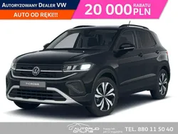 Czarny (metalik, perła) Nowe 2025 VW T-Cross SUV | 84 850 zł (Super Cena)