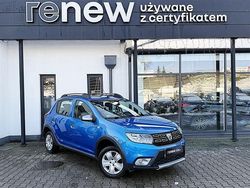 Niebieski Używany 2020 Dacia Sandero Lauréate Hatchback | 42 900 zł (Uczciwa cena)