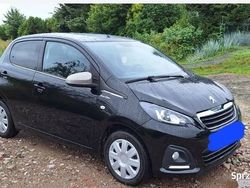 Czarny Używany 2016 Peugeot 108 Hatchback | 21 500 zł (Uczciwa cena)