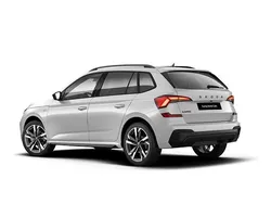 Biel moon metalizowany Nowe 2025 Skoda Kamiq Monte Carlo SUV | 142 450 zł (Dość drogi)