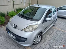 Srebrny Używany 2006 Peugeot 107 Hatchback | 6900 zł (Uczciwa cena)
