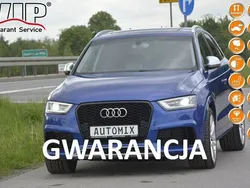 Niebieski Używany 2014 Audi RS Q3 S-Line SUV | 92 300 zł