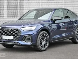 Niebieski Używany 2022 Audi Q5 Sportback Comfort SUV | 240 432 zł
