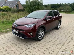 Bordowy Używany 2017 Toyota RAV4 Hybrid SUV | 79 900 zł (Super Cena)