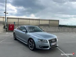 Srebrny Używany 2009 Audi A5 S-Line Coupe | 39 700 zł (Dość drogi)