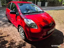 Czerwony Używany 2009 Toyota Yaris | 11 500 zł (Super Cena)