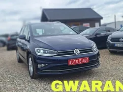 Niebieski ciemny (metalik, perła) Używany 2019 VW Golf Sportsvan Minivan | 67 900 zł