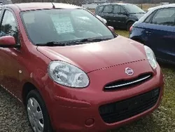 Bordowy Używany 2013 Nissan Micra Hatchback | 15 900 zł (Super Cena)