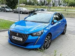 Niebieski Używany 2020 Peugeot 208 Allure+ Hatchback | 47 000 zł (Uczciwa cena)