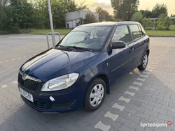 Niebieski Używany 2012 Skoda Fabia Van | 7800 zł