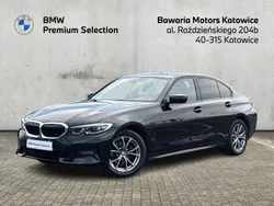 Black sapphire metallic metalizowany Używany 2020 BMW 320 Shadowline Sedan/Limuzyna | 149 900 zł (Dość drogi)