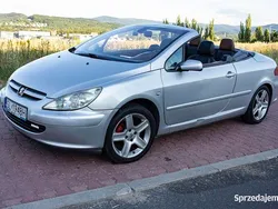 Srebrny Używany 2003 Peugeot 307 CC Kabriolet | 5900 zł
