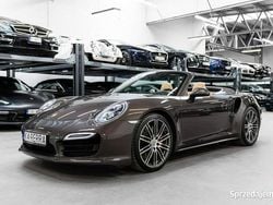 Brązowy Używany 2014 Porsche 911 Turbo Cabriolet Kabriolet | 545 000 zł