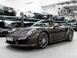 Brązowy Używany 2014 Porsche 911 Turbo Cabriolet Kabriolet | 545 000 zł