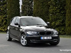 Czarny Używany 2009 BMW 120 Hatchback | 16 900 zł