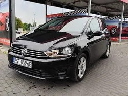 Czarny Używany 2014 VW Golf Sportsvan Minivan | 36 900 zł (Dobra cena)