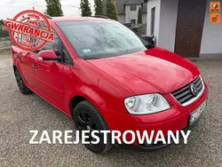 Czerwony Używany 2006 VW Touran Minivan | 11 250 zł (Uczciwa cena)