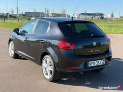 Czarny Używany 2008 Seat Ibiza Hatchback | 18 700 zł