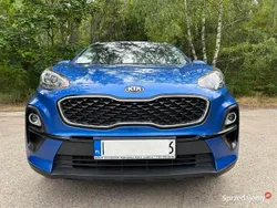 Niebieski Używany 2021 Kia Sportage 2 SUV | 86 900 zł (Uczciwa cena)