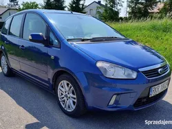 Niebieski Używany 2010 Ford C-MAX Ghia Minivan | 10 500 zł (Uczciwa cena)