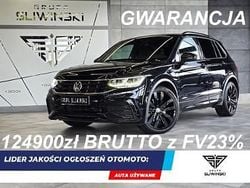 Czarny Używany 2021 VW Tiguan R-line SUV | 124 900 zł (Drogi)
