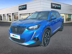 Niebieski Używany 2021 Peugeot 2008 Allure SUV | 69 900 zł (Dobra cena)