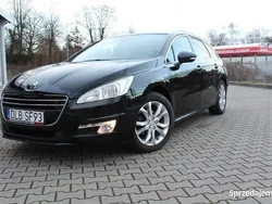 Czarny Używany 2012 Peugeot 508 Sedan/Limuzyna | 23 500 zł (Uczciwa cena)