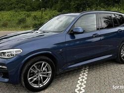 Niebieski Używany 2018 BMW X3 M Sport SUV | 116 000 zł (Dobra cena)