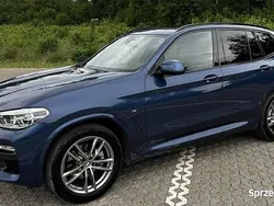 Niebieski Używany 2018 BMW X3 M Sport SUV | 120 000 zł (Super Cena)