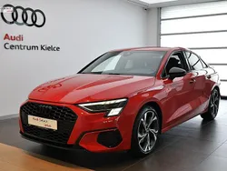 Czerwony (metalik) Używany 2021 Audi A3 Premium Sedan/Limuzyna | 129 980 zł