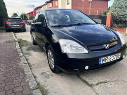 Czarny Używany 2002 Honda Civic Hatchback | 5200 zł