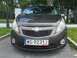 Brązowy Używany 2010 Chevrolet Spark Hatchback | 10 000 zł (Drogi)