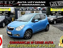 Niebieski (metalik, perła) Używany 2008 Opel Agila Hatchback | 11 800 zł